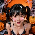 水着アイドルのヌルヌルハロウィン 6枚目