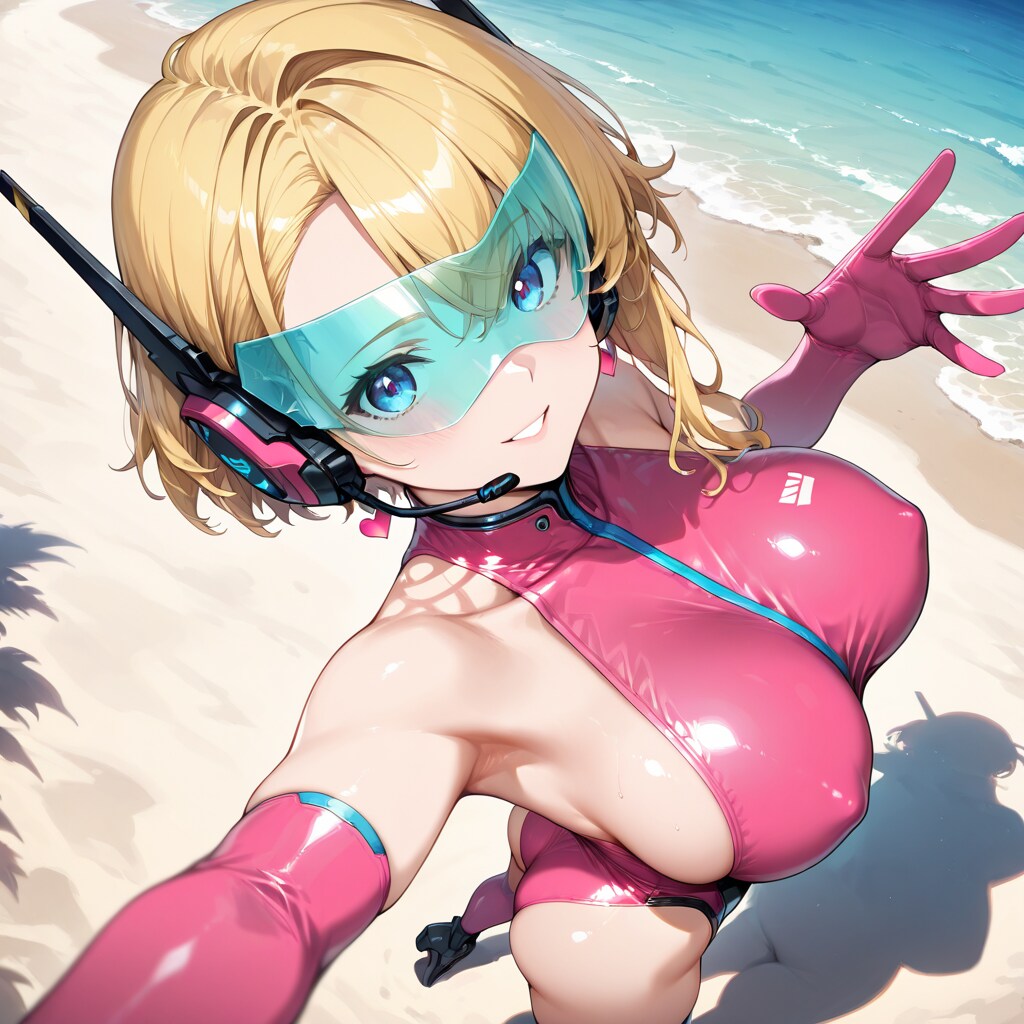 Hi! 今日は海に来てます。これ全部ホロじゃなくて本物の水なんですビックリですね。