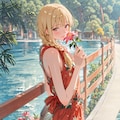 7月11日【土】美少女日めくりカレンダー 2枚目