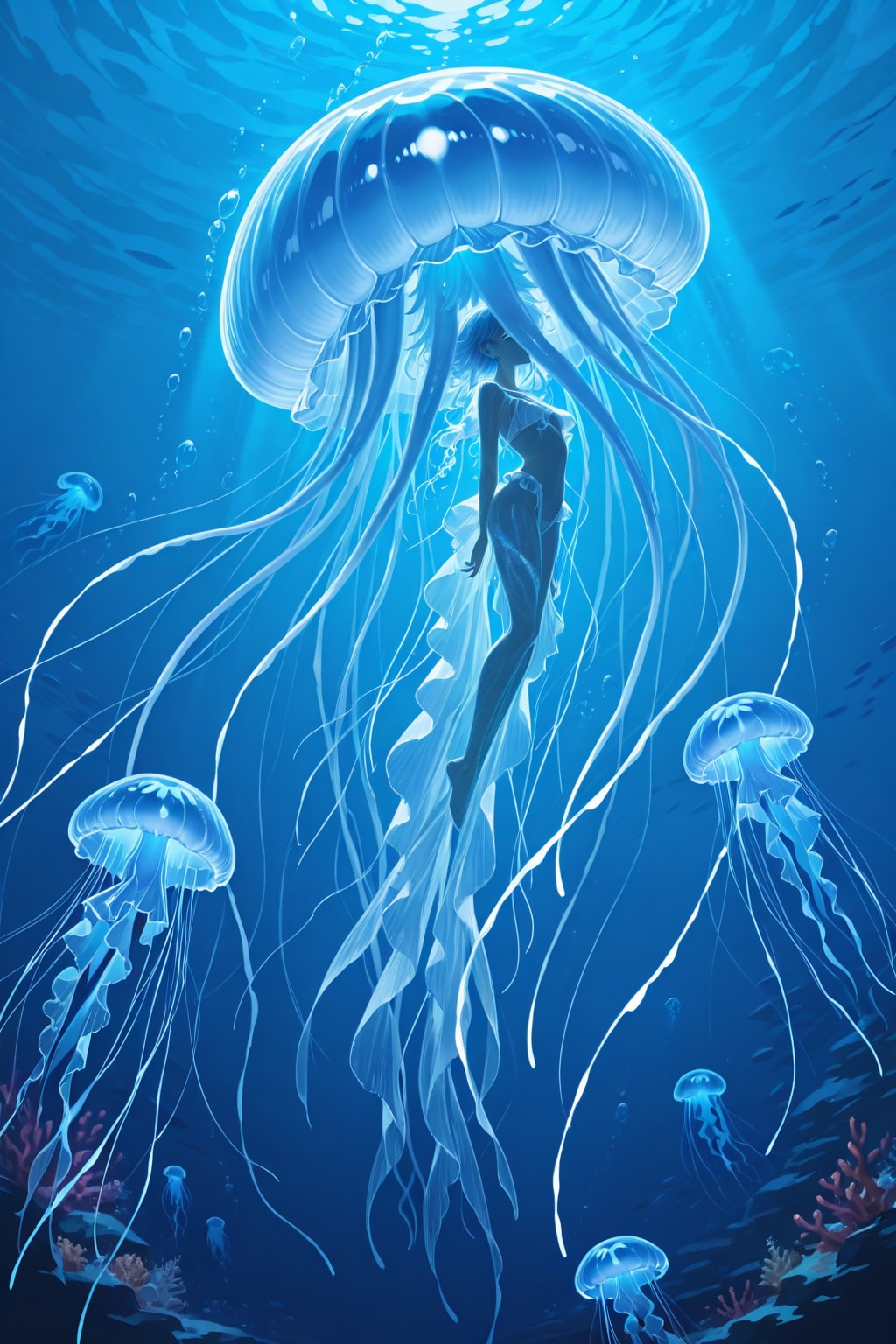 クラゲ | の人気AIイラスト・グラビア