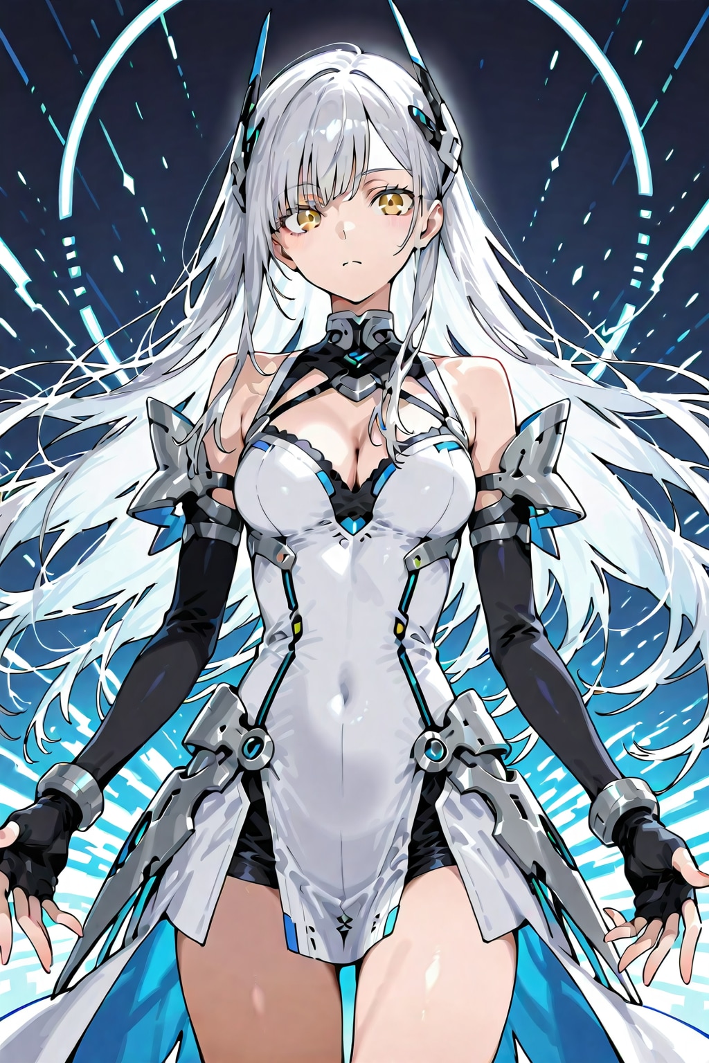 じっと見て如何した？ | の人気AIイラスト・グラビア