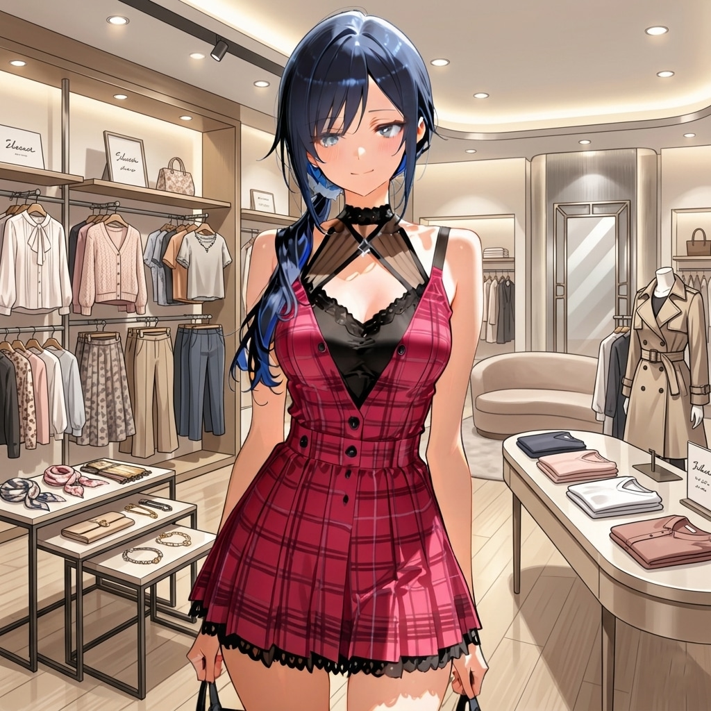 洋服を買った七瀬　223