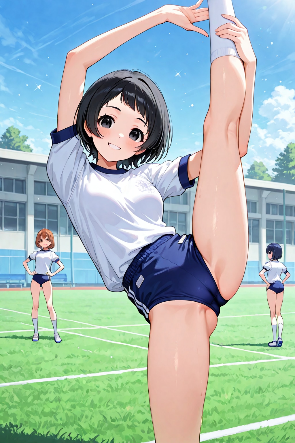 体操部の彼女。
