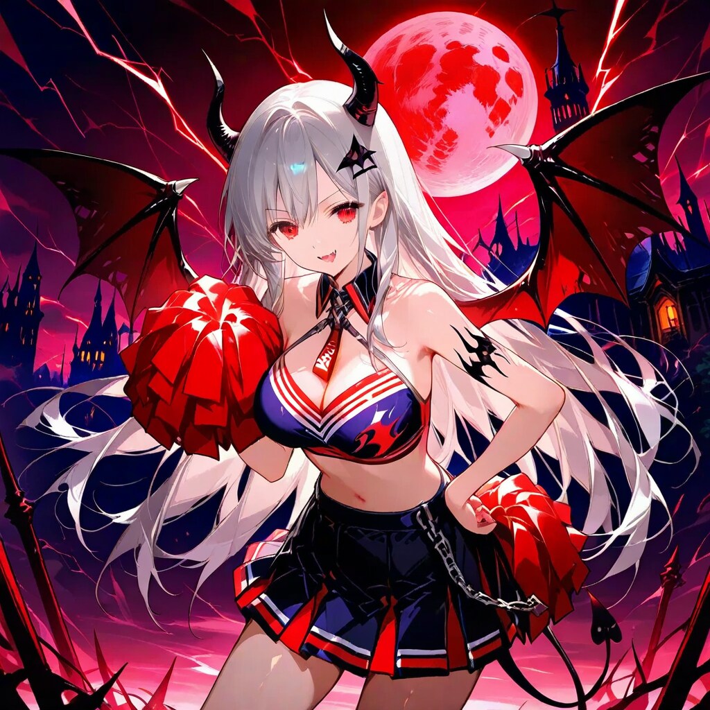 gryphonで悪魔っ子チアリーダー250725