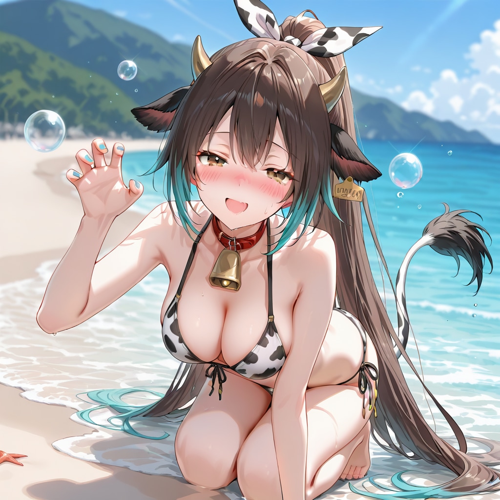 乳牛だよ♡！！(大人のQILINちゃん)