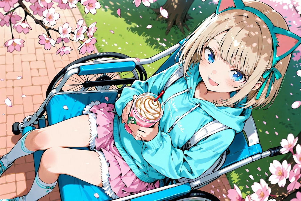 ガーリー春車椅子