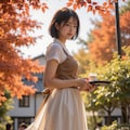 秋の紅葉カフェ 4 9枚目