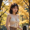 秋の紅葉カフェ 4 5枚目