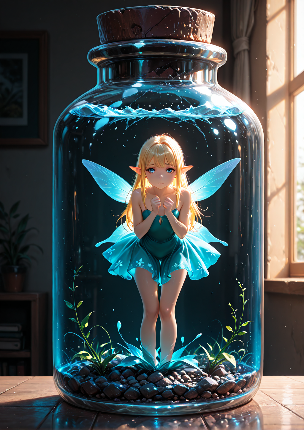 瓶詰めの妖精と、夜の魔法