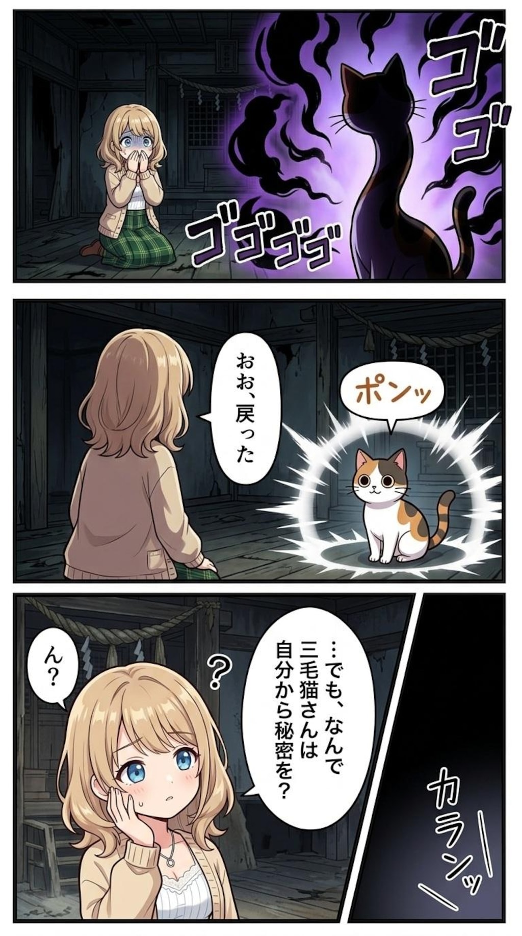 【92話】それいけ！ネコCat's♪(４コマ漫画じゃない)