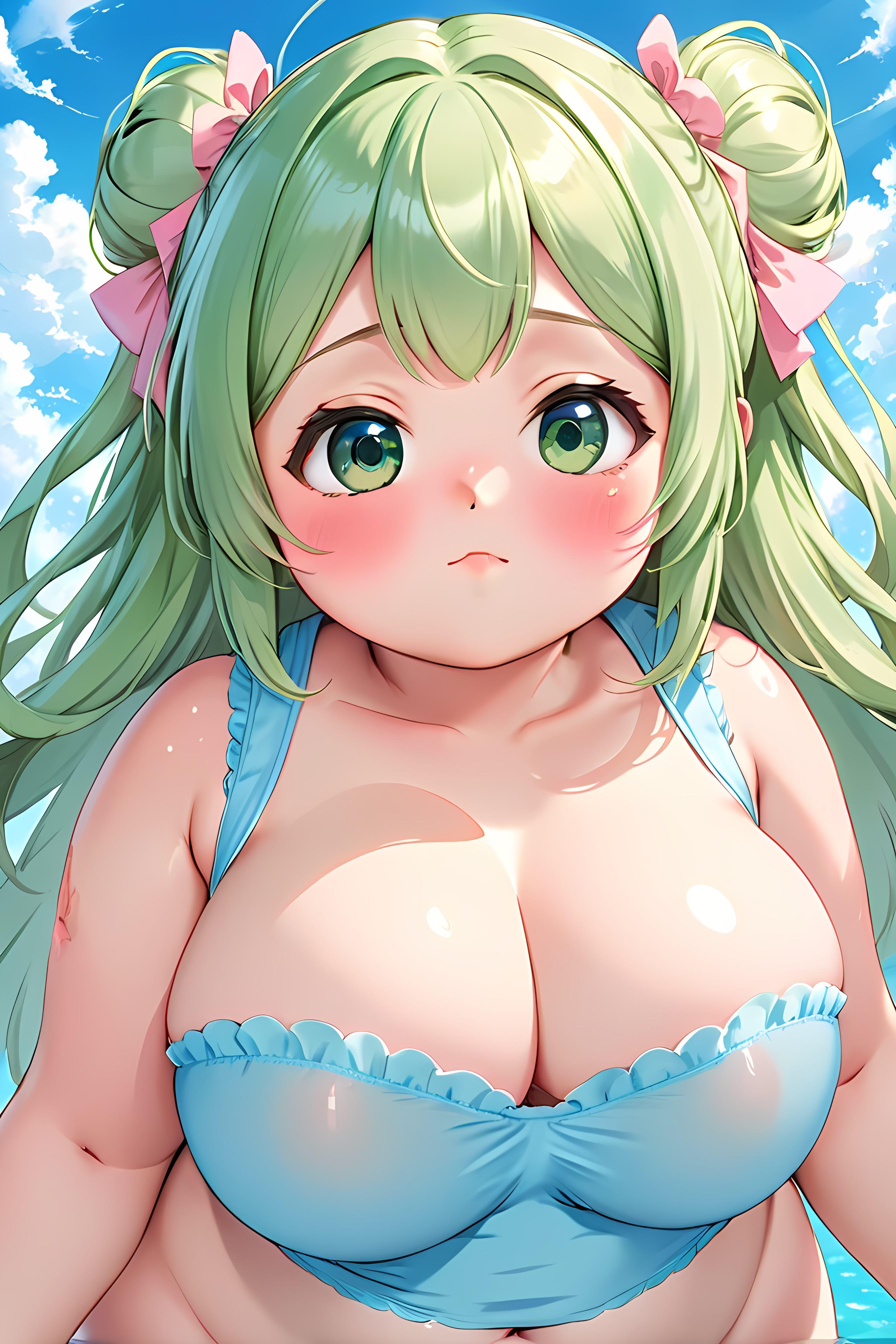 ミケぽちゃ女子と…
