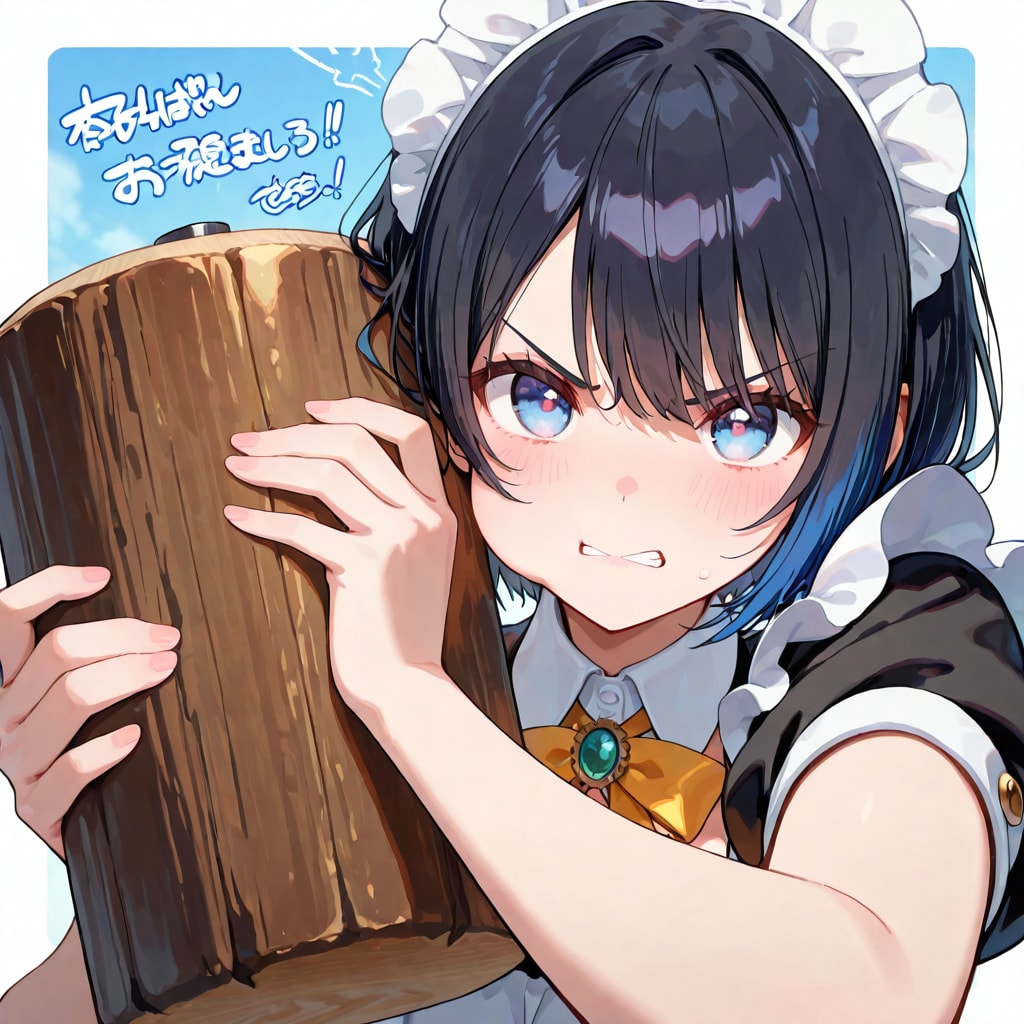 これが、メイドのするバイト？ | の人気AIイラスト・グラビア
