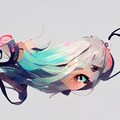 溶ける女の子 3枚目