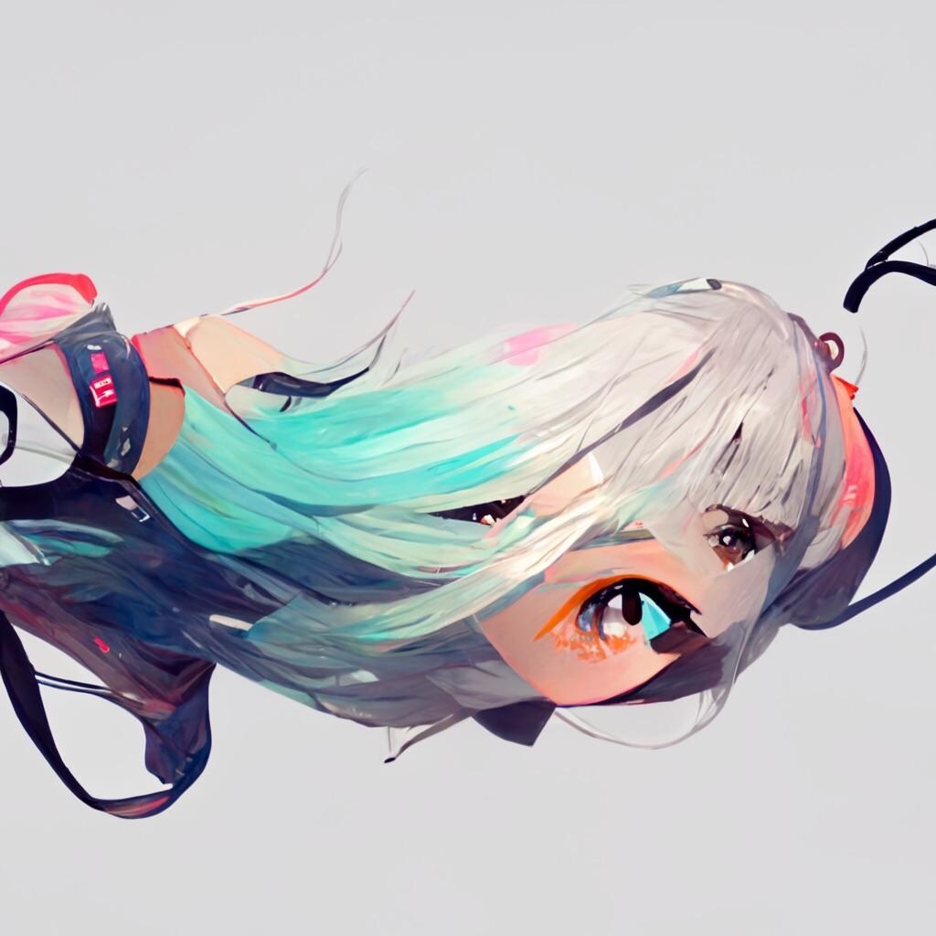 溶ける女の子