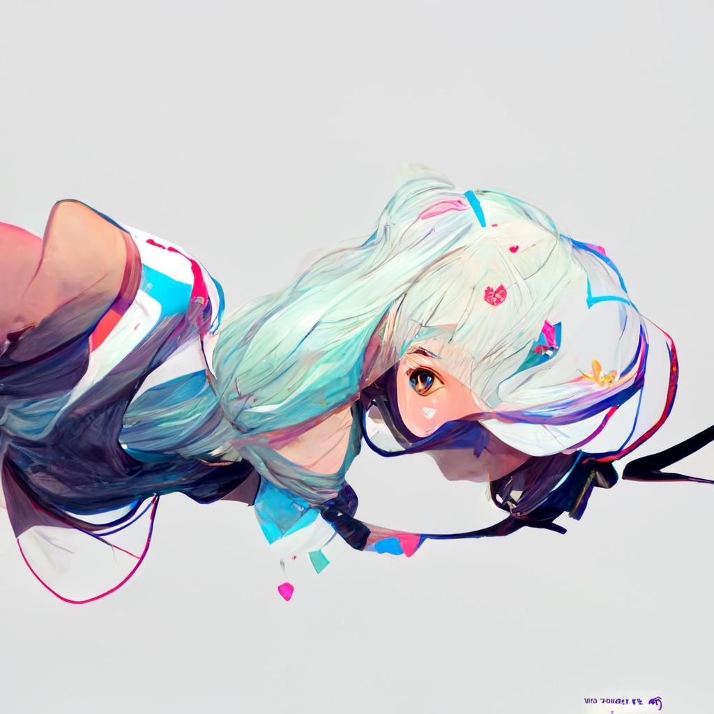 溶ける女の子