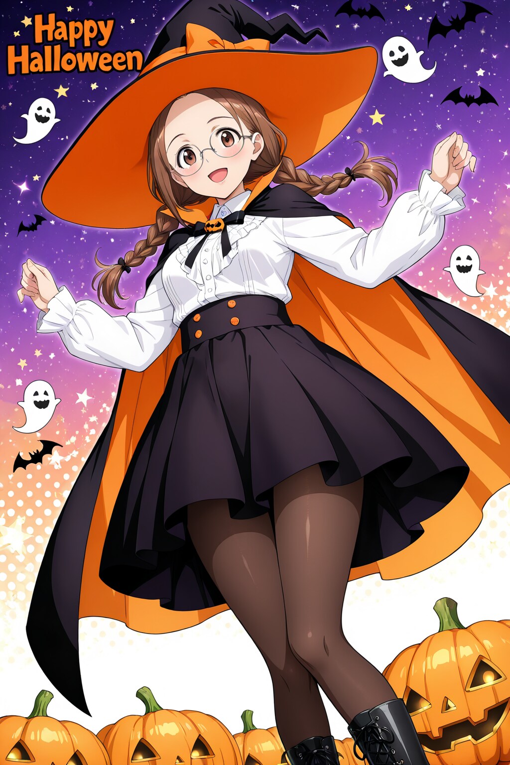 ハロウィンの夜 2025　その４ | の人気AIイラスト・グラビア