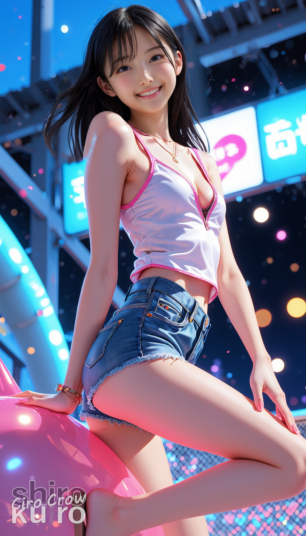 光の粒が踊る夜