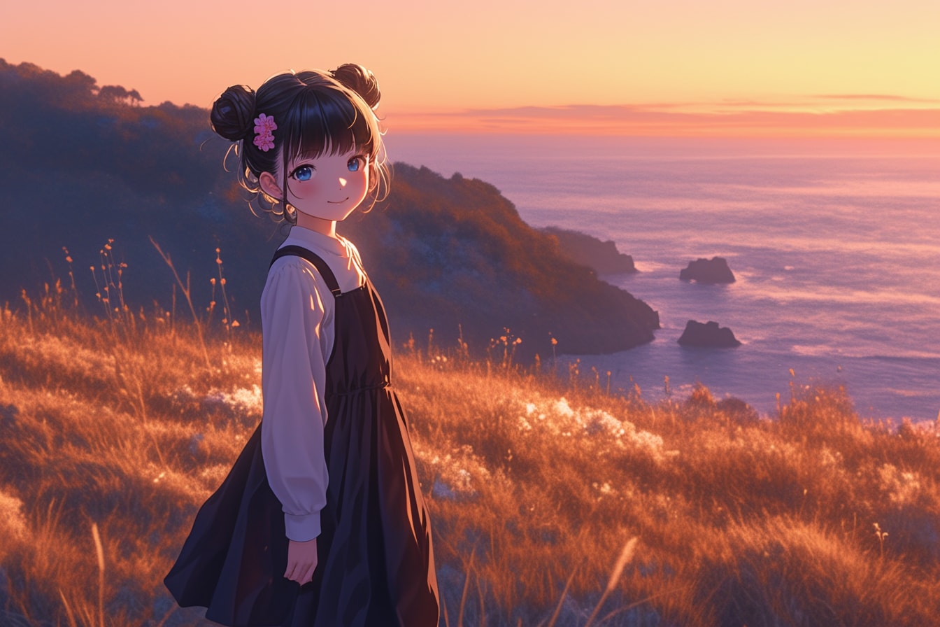 夕暮れのおだんごちゃん🍡✨183