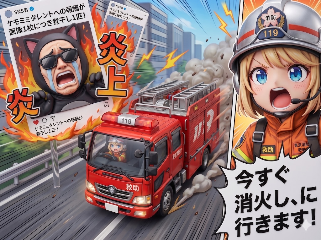 ４月２３日は消防車の日