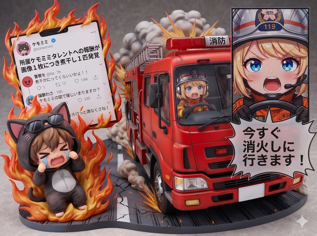 ４月２３日は消防車の日