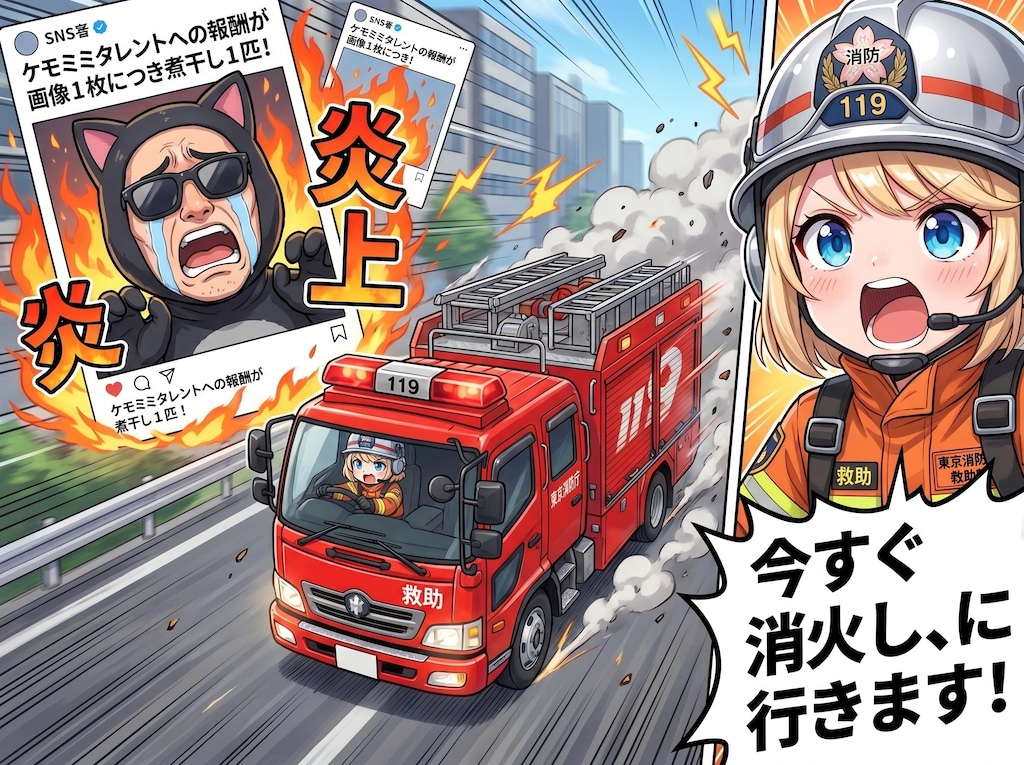 ４月２３日は消防車の日