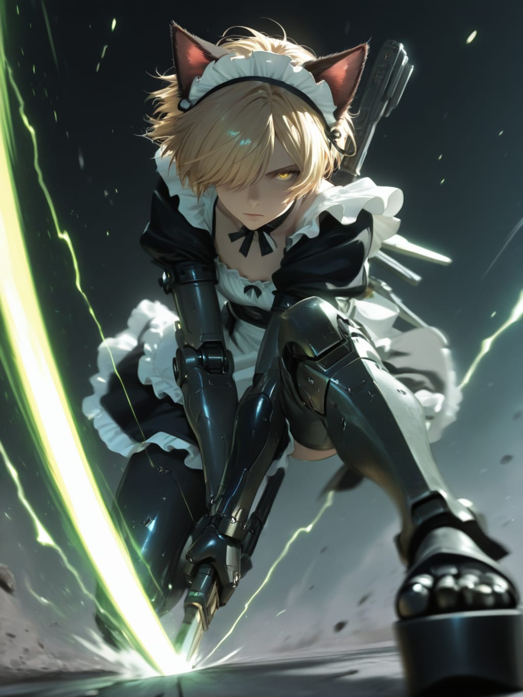 猫耳メイドロボ（ボディーガード仕様）