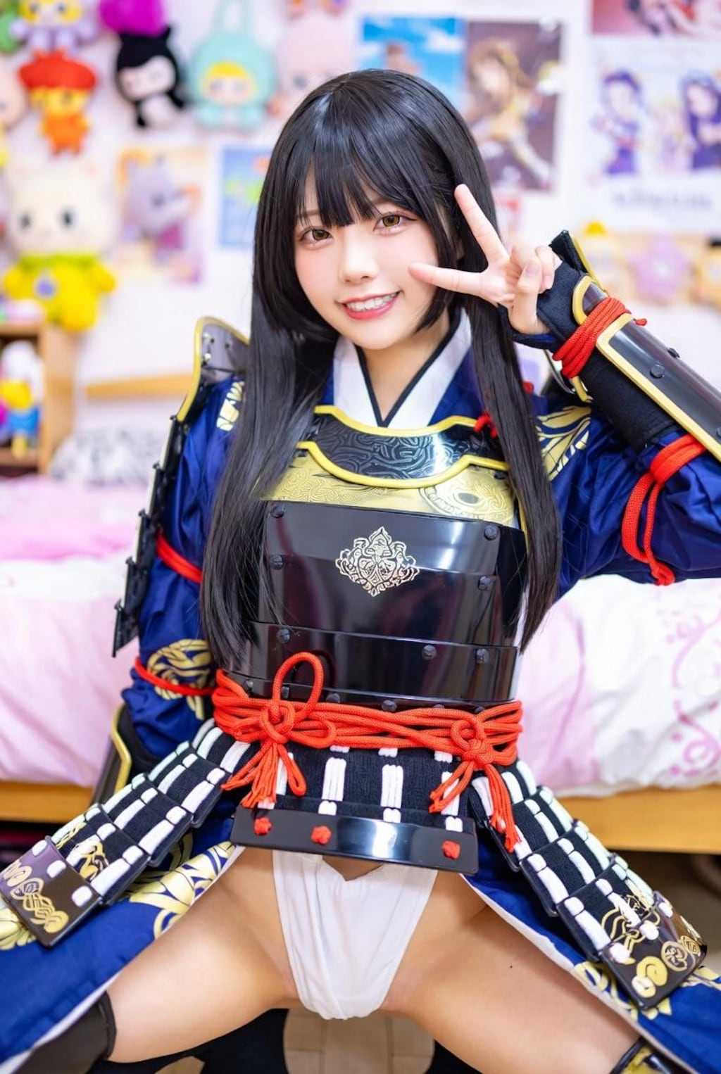 甲冑の下は褌だよね(σ•̀ᴗ•́)σ