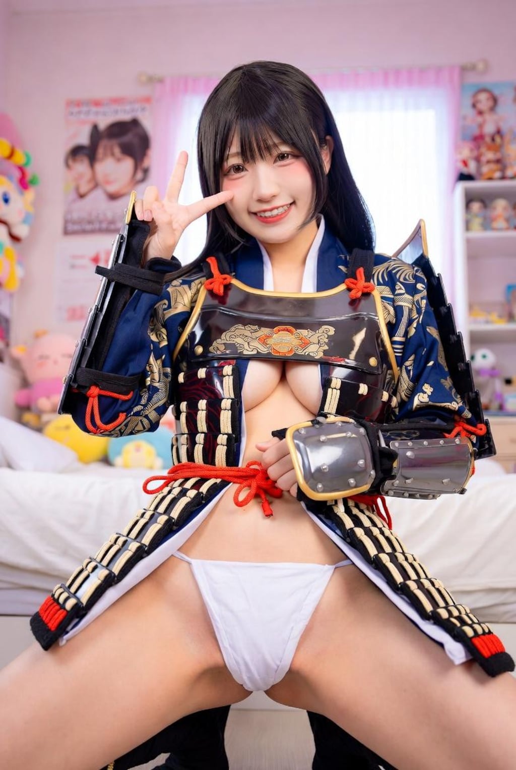 甲冑の下は褌だよね(σ•̀ᴗ•́)σ