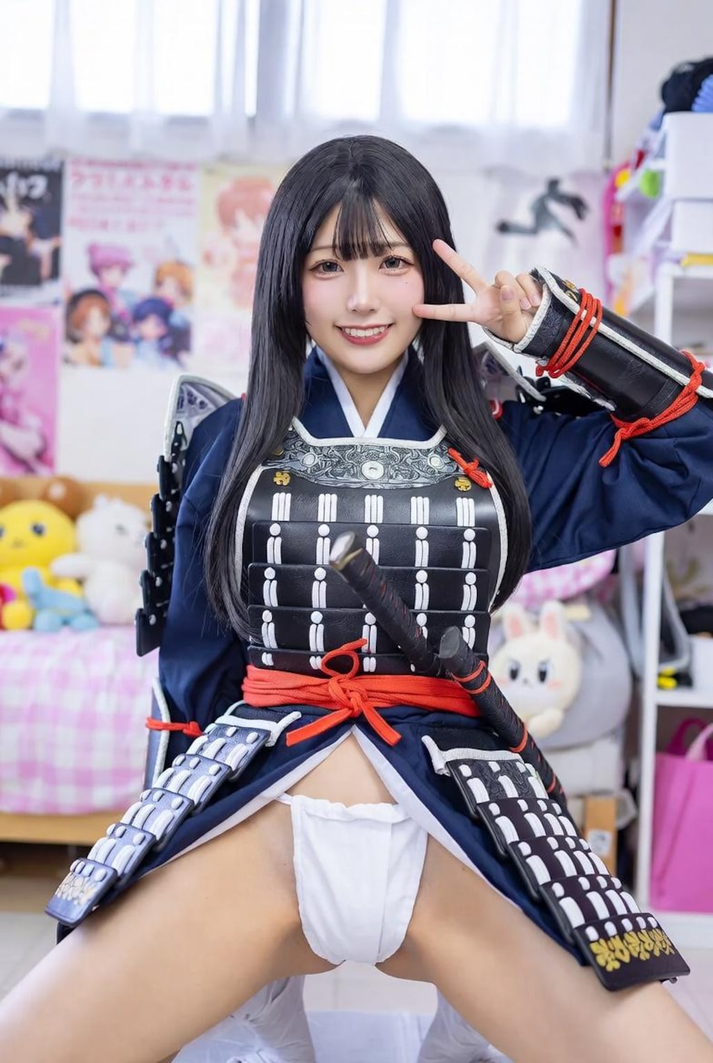 甲冑の下は褌だよね(σ•̀ᴗ•́)σ
