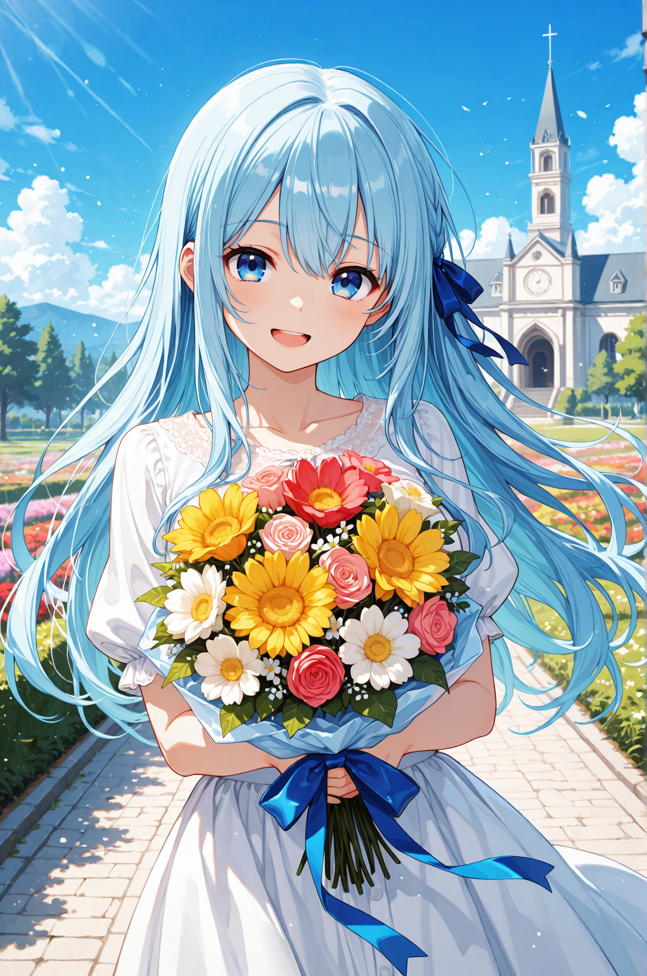 君に贈る色とりどりの季節🌼🌈 | の人気AIイラスト・グラビア