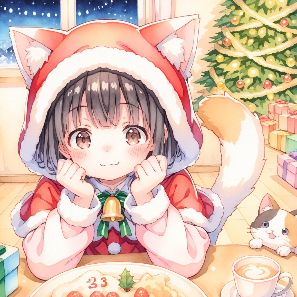 もふもふ三毛殿（６）クリスマス ver.