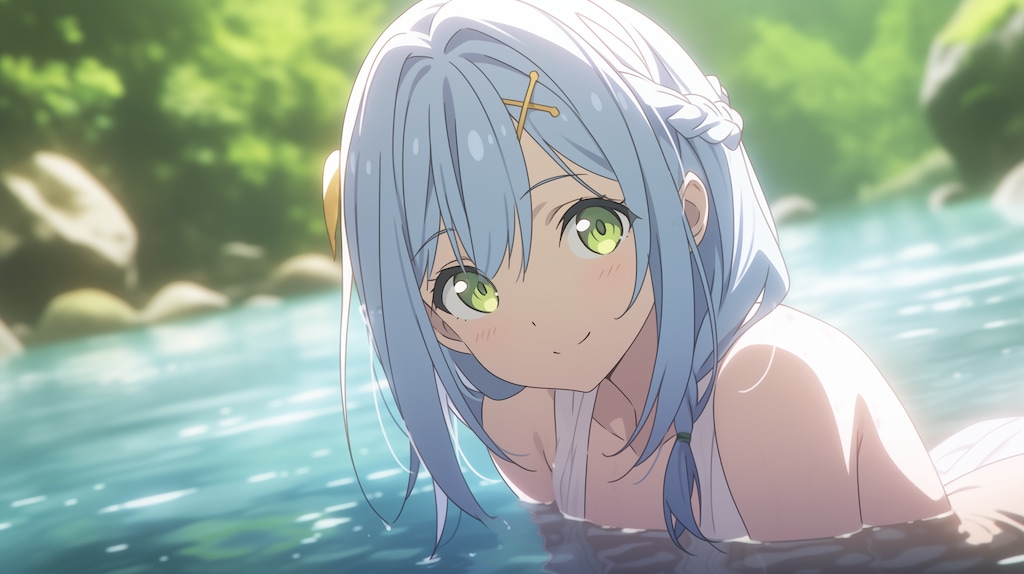 アルテミスの水浴び