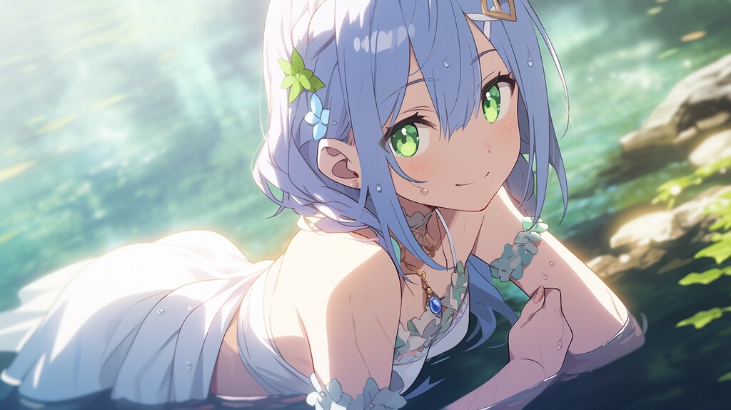 アルテミスの水浴び