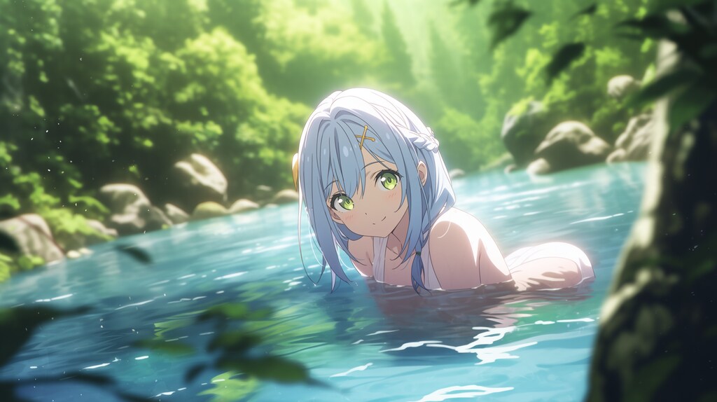 アルテミスの水浴び