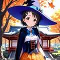 気合で仮装したのにハロウィンの場所と日時を勘違いし、全く場違いな場所にドヤ顔で現れた佐々木千枝 2枚目