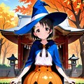 気合で仮装したのにハロウィンの場所と日時を勘違いし、全く場違いな場所にドヤ顔で現れた佐々木千枝 10枚目