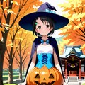 気合で仮装したのにハロウィンの場所と日時を勘違いし、全く場違いな場所にドヤ顔で現れた佐々木千枝 8枚目