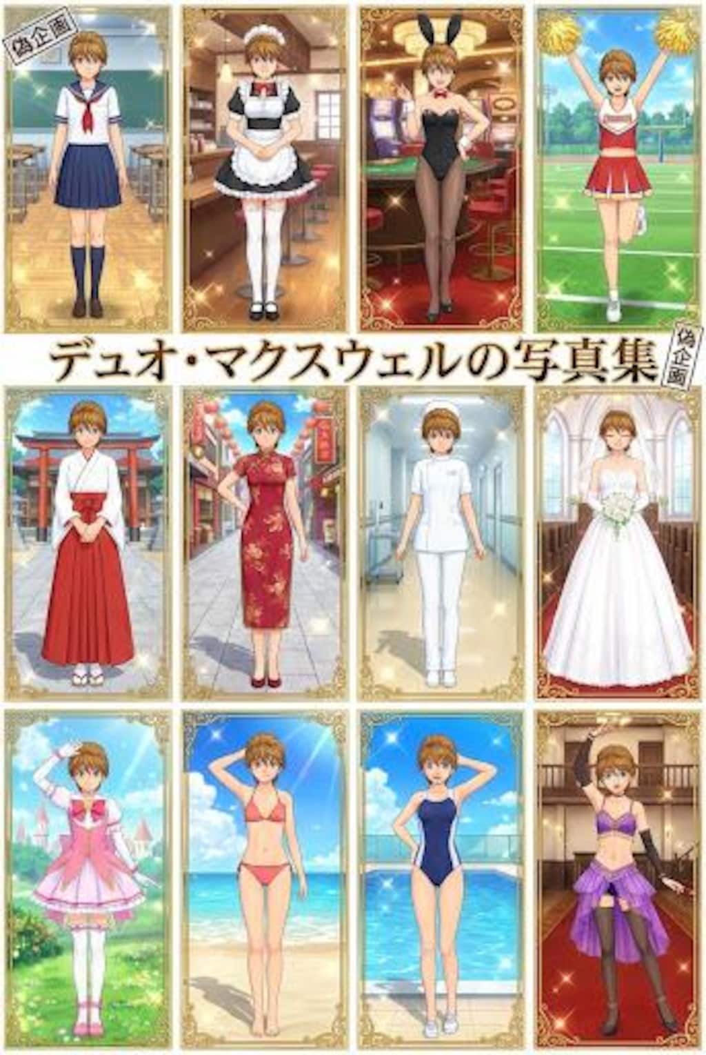 偽企画　デュオ・マクスウェルの写真集