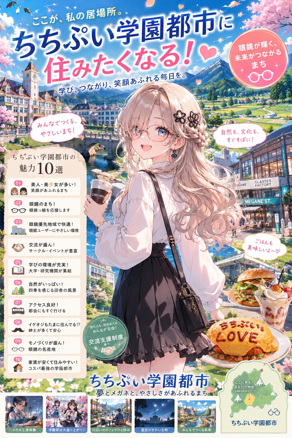 ちちぷい学園都市 | の人気AIイラスト・グラビア