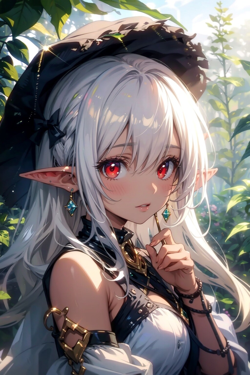 美少女ダークエルフ