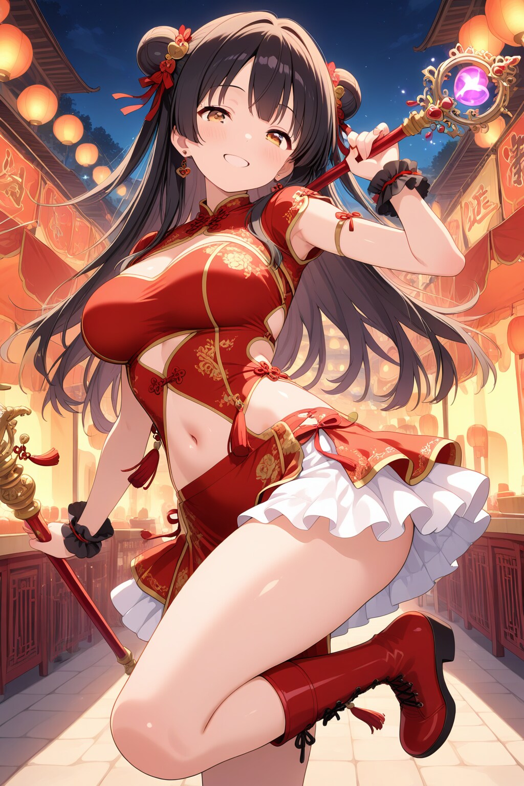 中華風の魔法少女