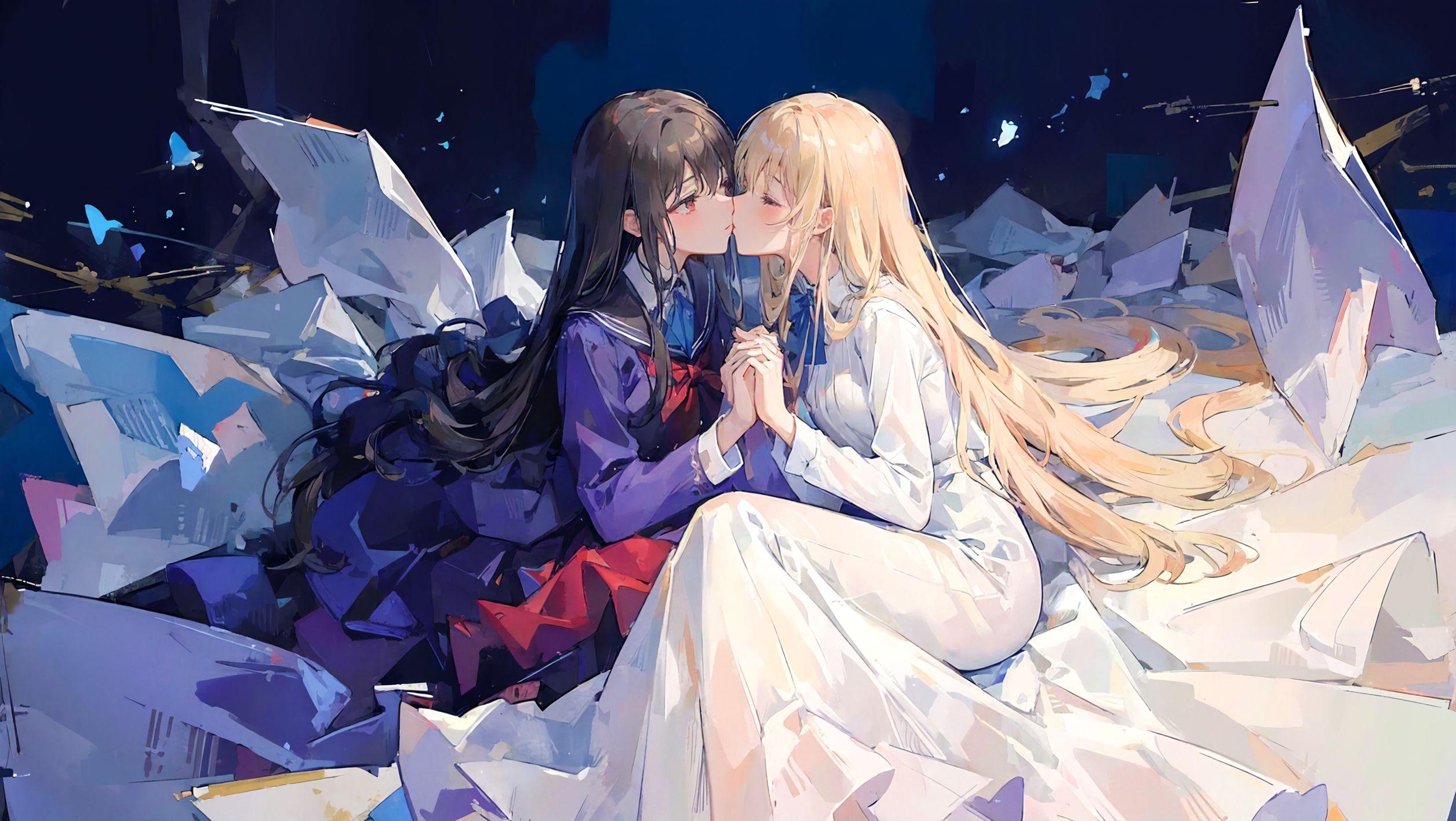 Les Amoureux KISS 7 | の人気AIイラスト・グラビア