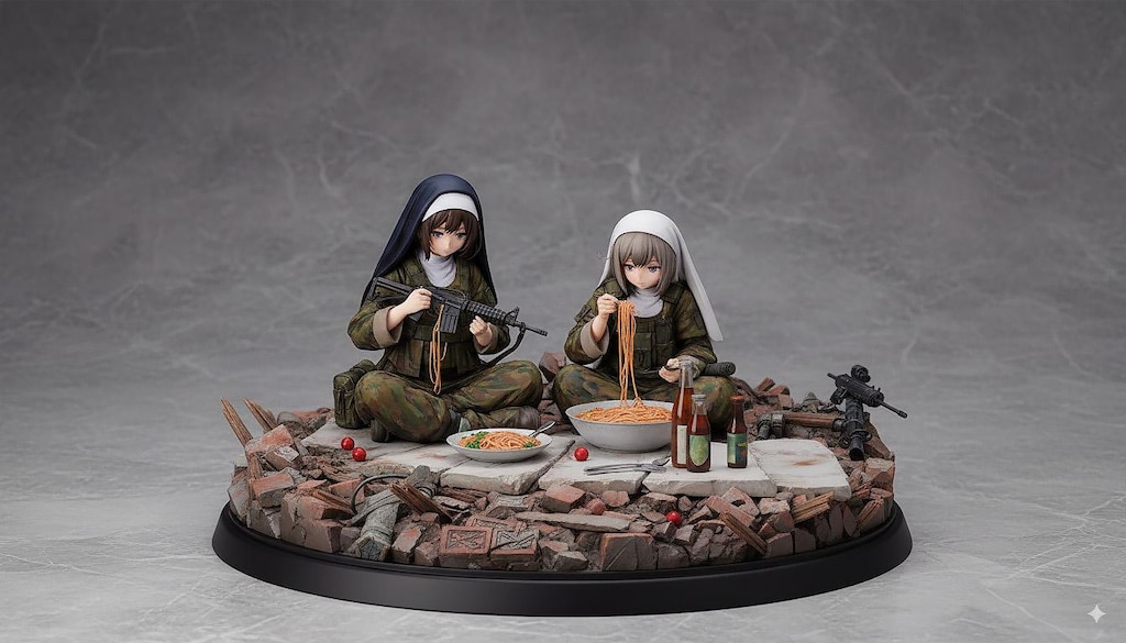 戦闘前夜 (いろいろフィギュア25)