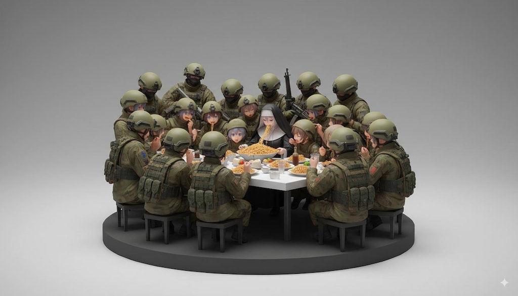 戦闘前夜 (いろいろフィギュア25)