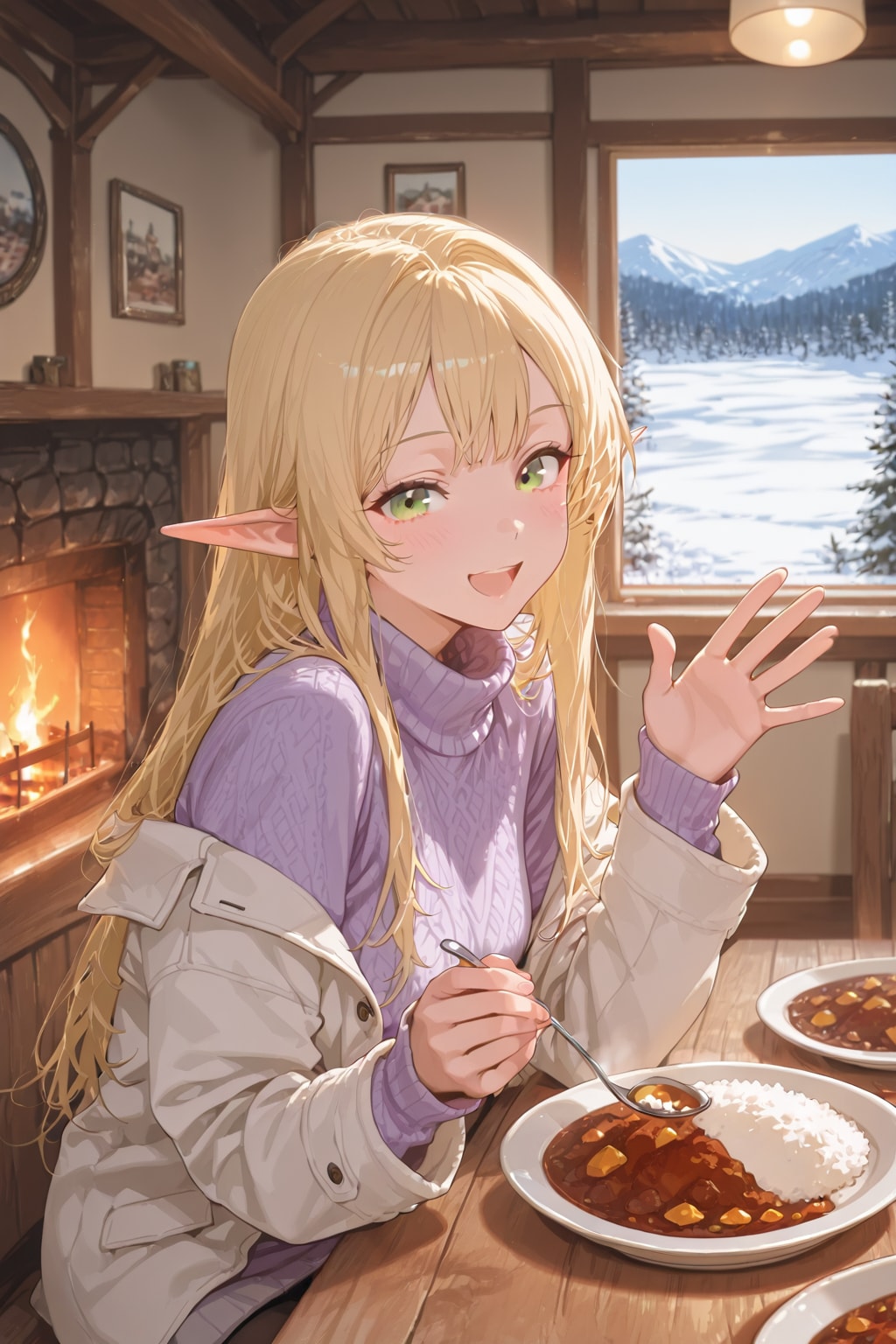 カレーorラーメン論争 | の人気AIイラスト・グラビア