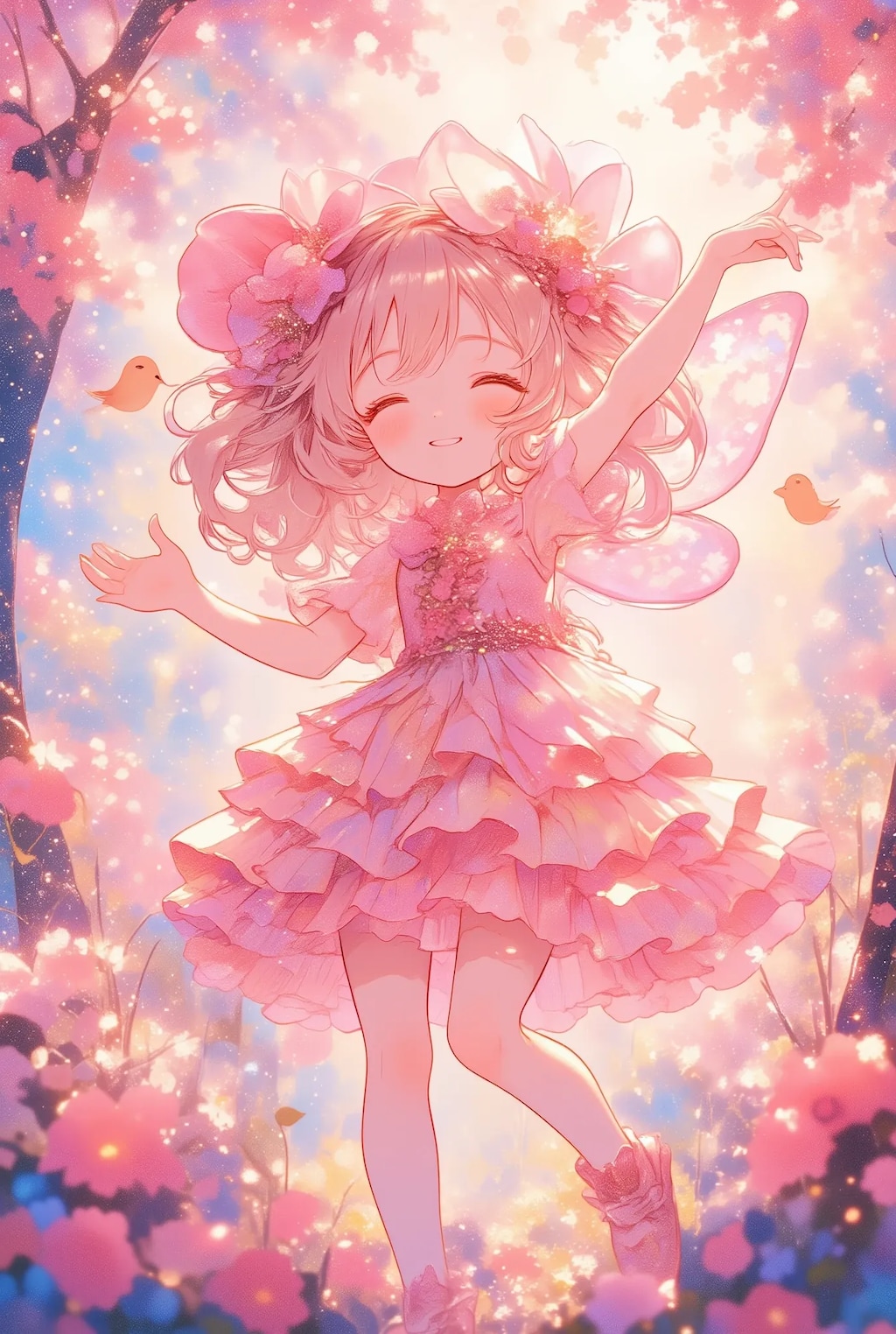フリフリピンクの妖精さん