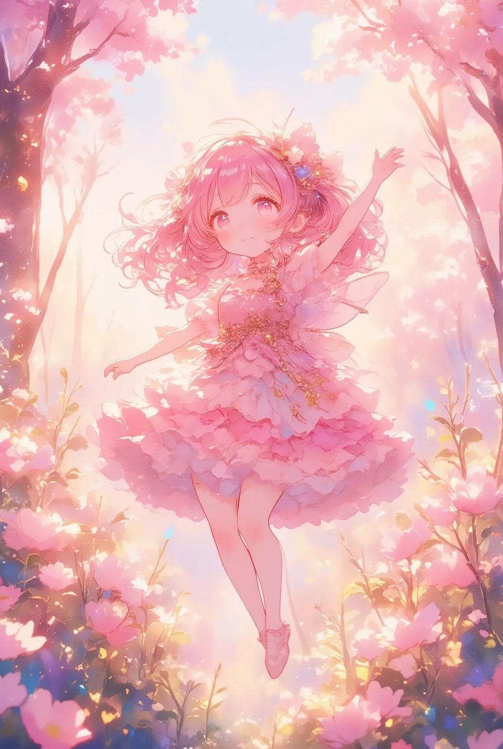 フリフリピンクの妖精さん