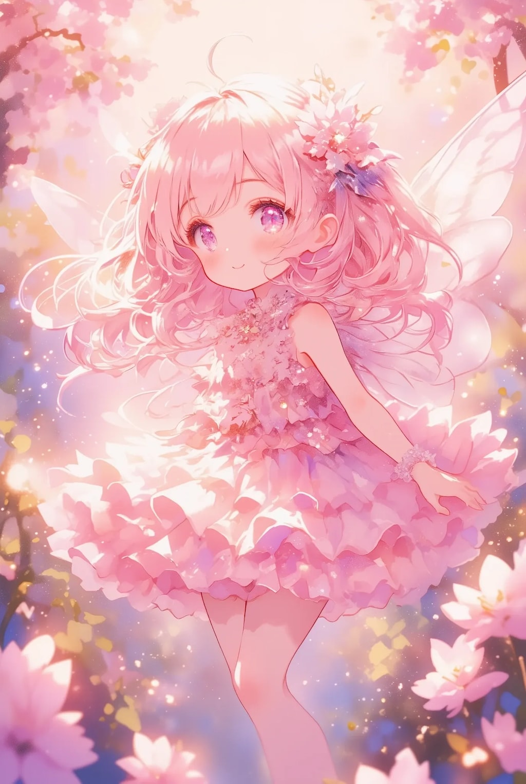 フリフリピンクの妖精さん