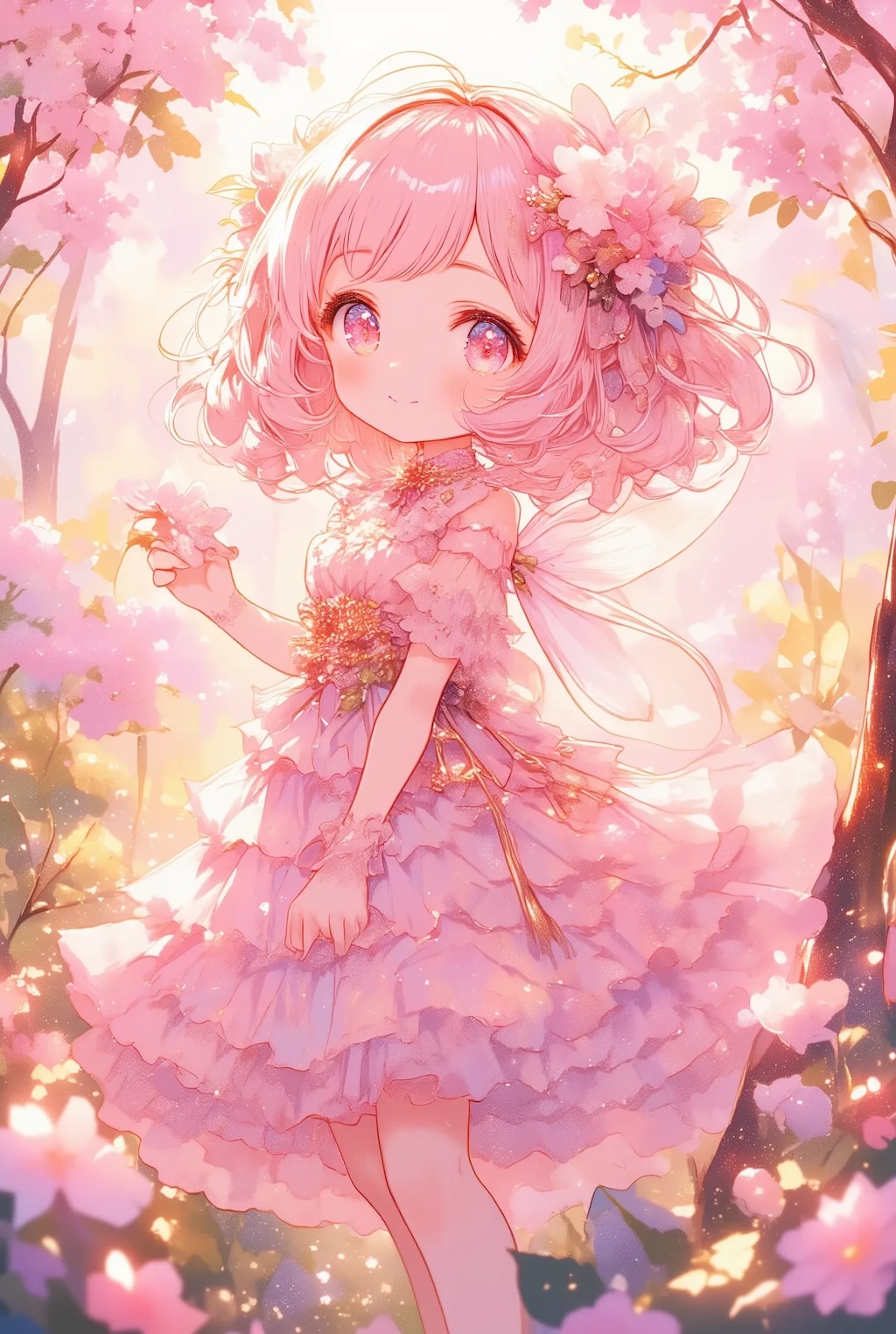 フリフリピンクの妖精さん