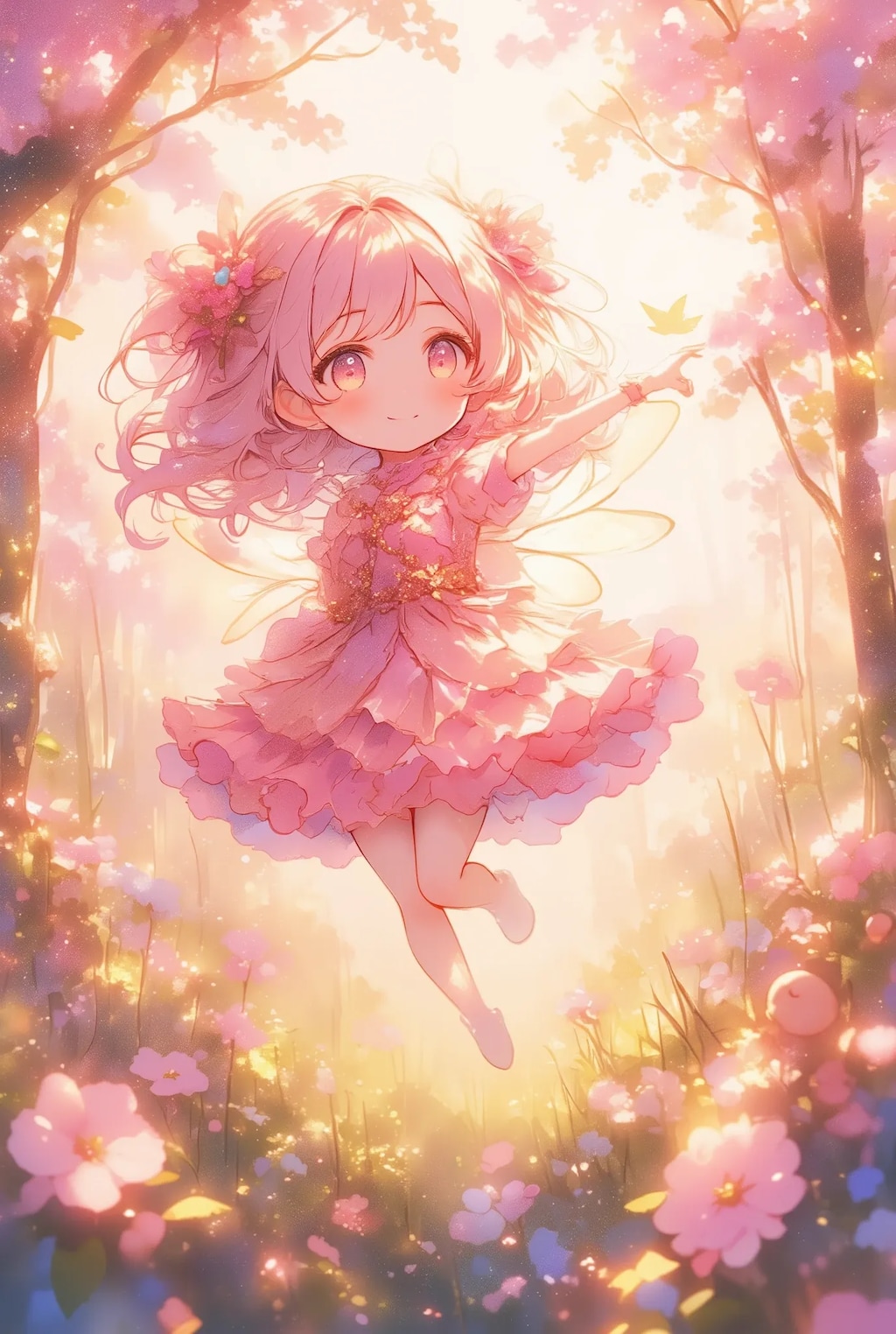 フリフリピンクの妖精さん